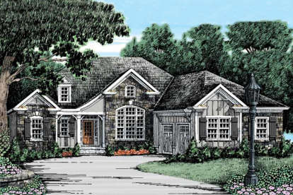 House Plan House Plan #23717 Front Elevation 