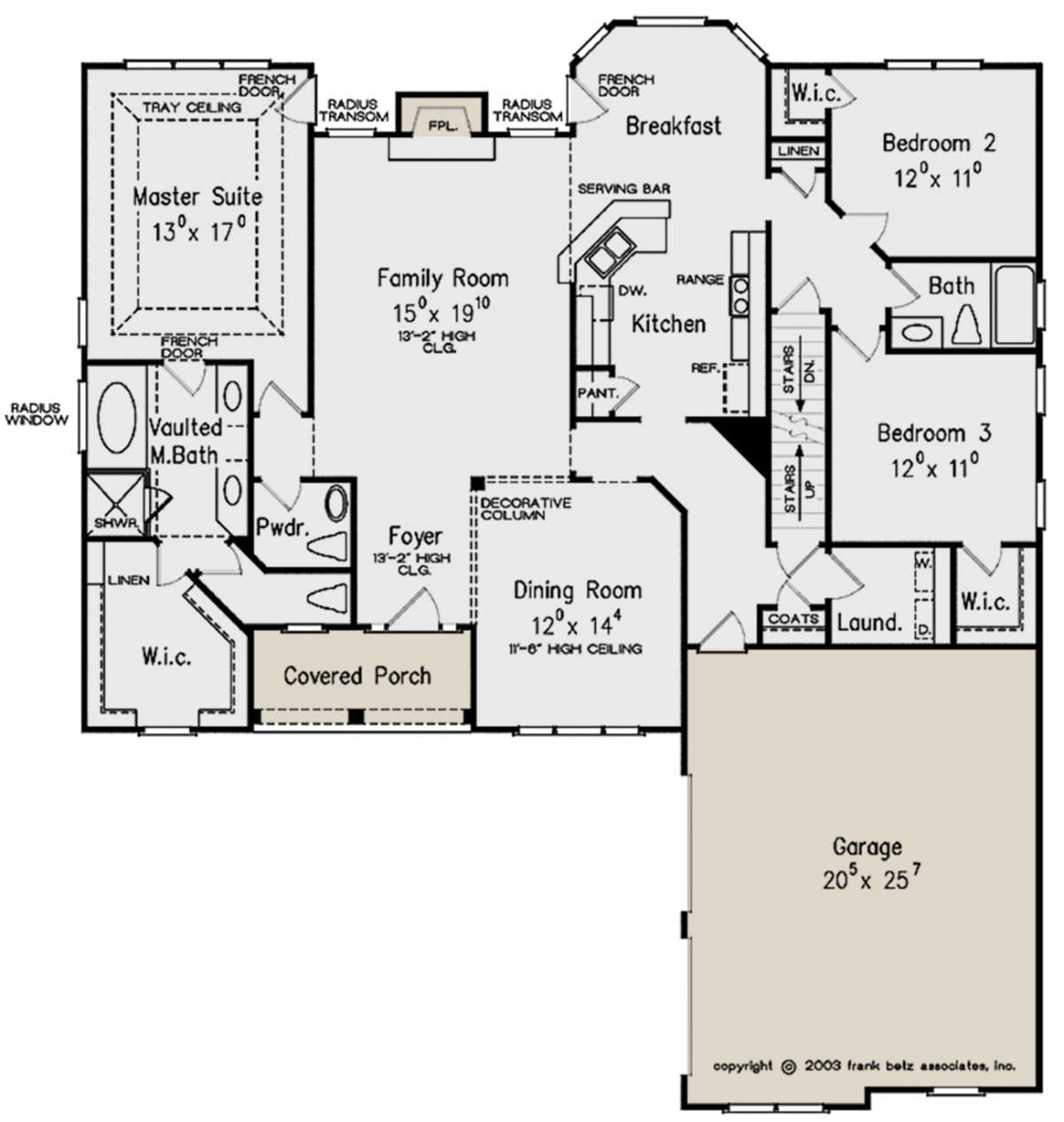 Main Floor for House Plan #8594-00379