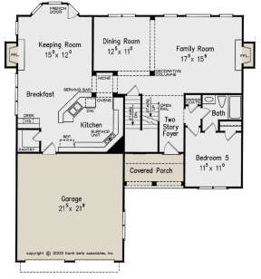 Main Floor for House Plan #8594-00380
