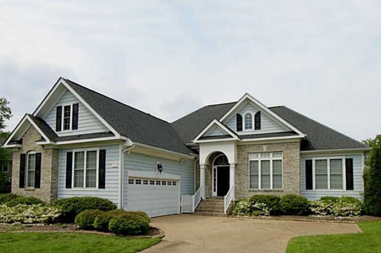 House Plan House Plan #23719 Front Elevation 
