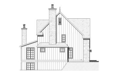 French Country House Plan #1637-00138 Elevation Photo
