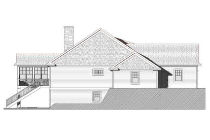 Country House Plan #1637-00139 Elevation Photo