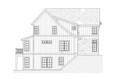 European House Plan #1637-00140 Elevation Photo