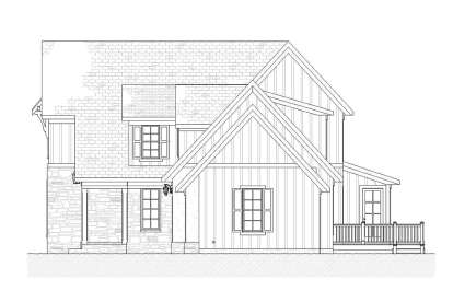 European House Plan #1637-00140 Elevation Photo