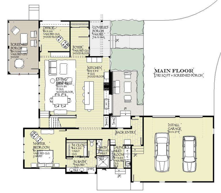 House Plan House Plan #23727 Drawing 1