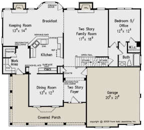 Main Floor for House Plan #8594-00383