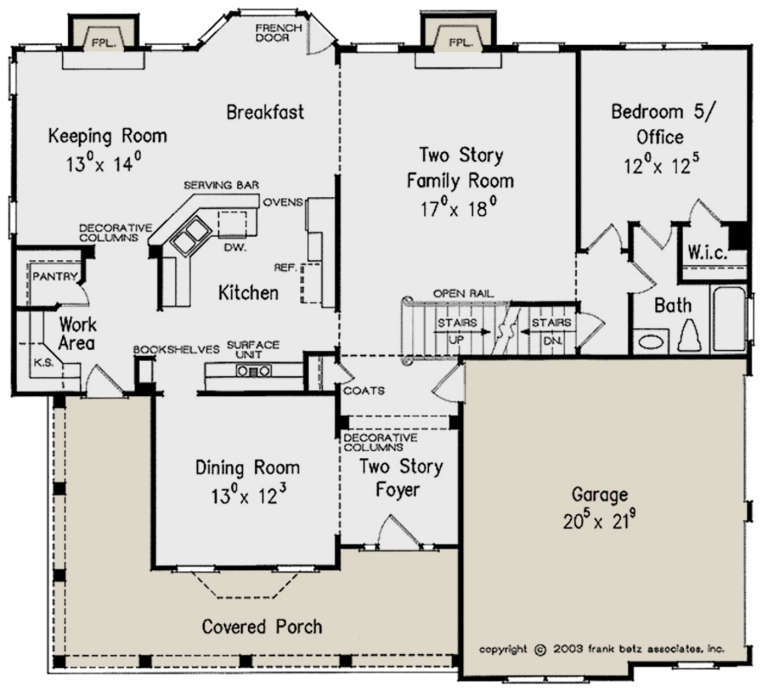 House Plan House Plan #23728 Drawing 1