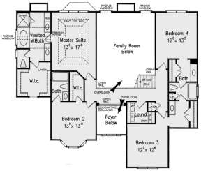 Second Floor for House Plan #8594-00383