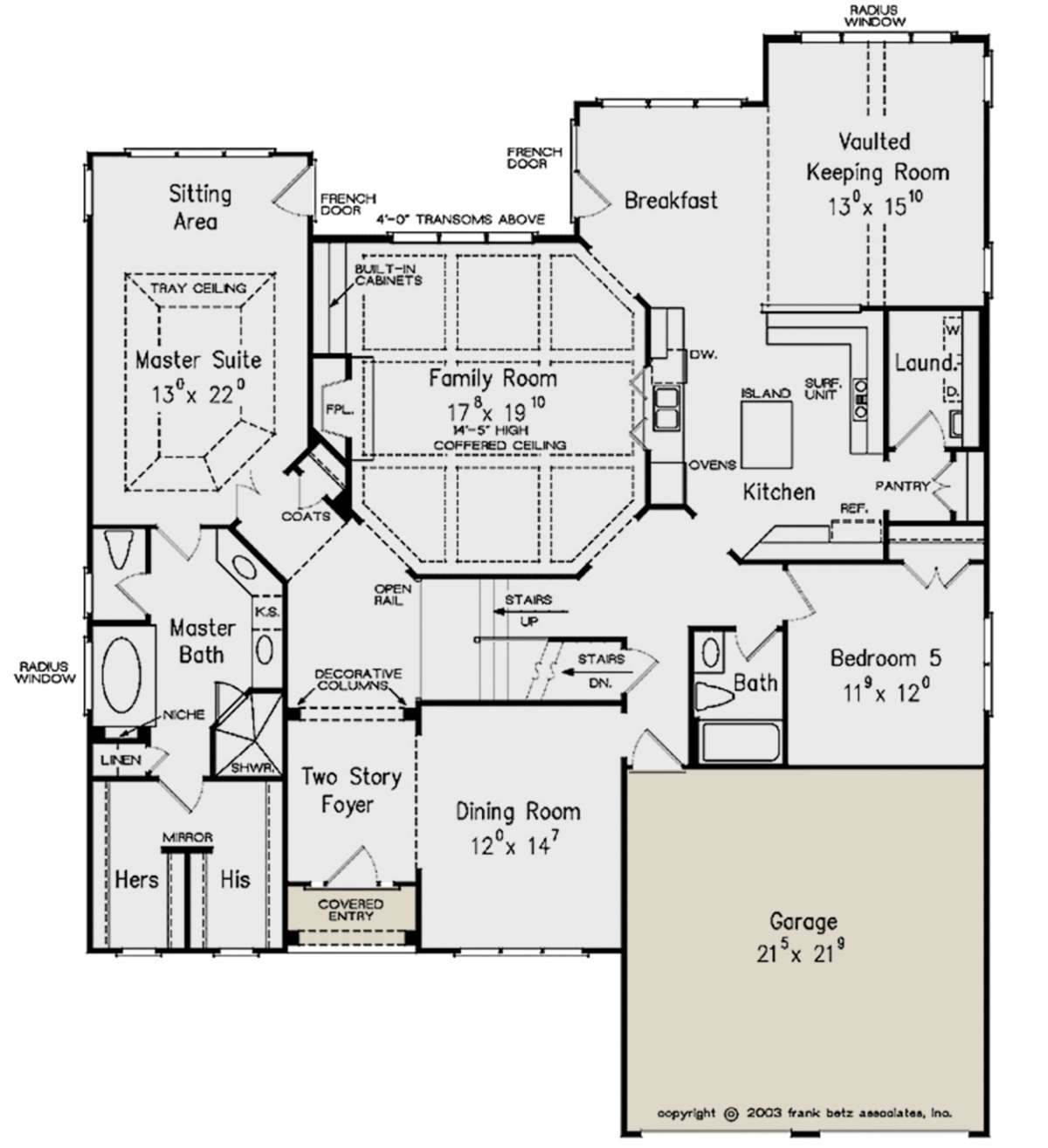 Main Floor for House Plan #8594-00384