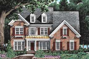 Traditional House Plan #8594-00386 Elevation Photo