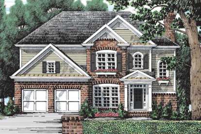 5 Bed, 3 Bath, 2361 Square Foot House Plan - #8594-00387
