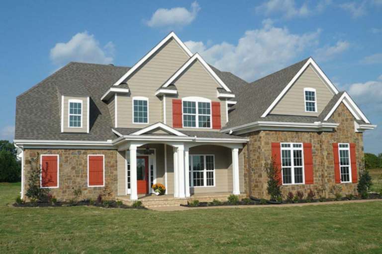 House Plan House Plan #23735 Front Elevation 