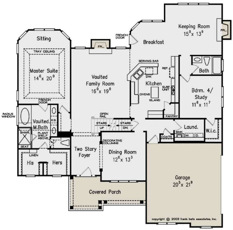 House Plan House Plan #23735 Drawing 1