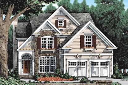 Traditional House Plan #8594-00389 Elevation Photo