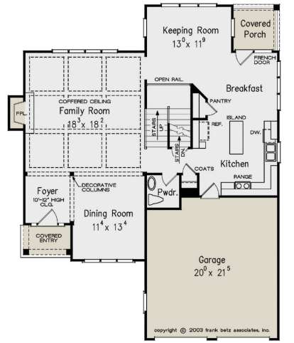 Main Floor for House Plan #8594-00389