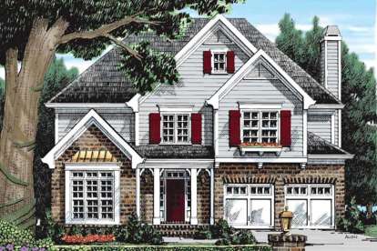 House Plan House Plan #23737 Front Elevation 