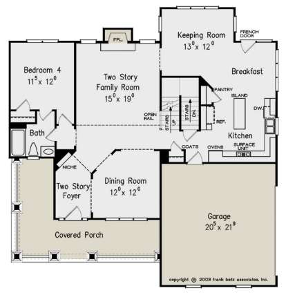 Main Floor for House Plan #8594-00392