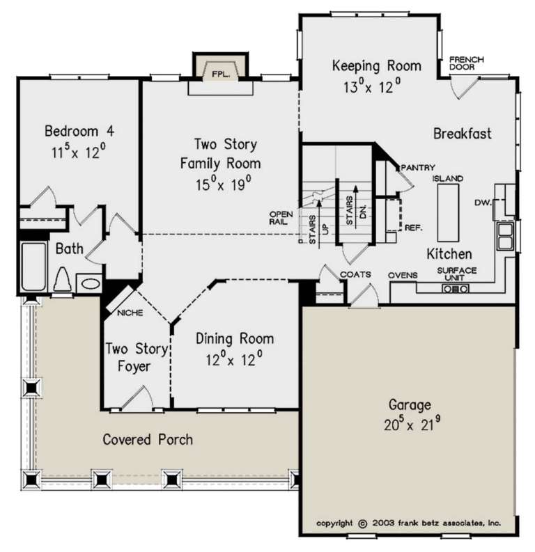 House Plan House Plan #23739 Drawing 1