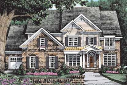 Traditional House Plan #8594-00393 Elevation Photo