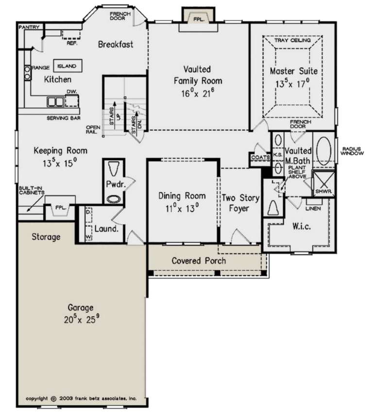 House Plan House Plan #23741 Drawing 1