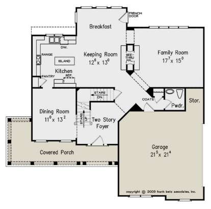 Main Floor for House Plan #8594-00396