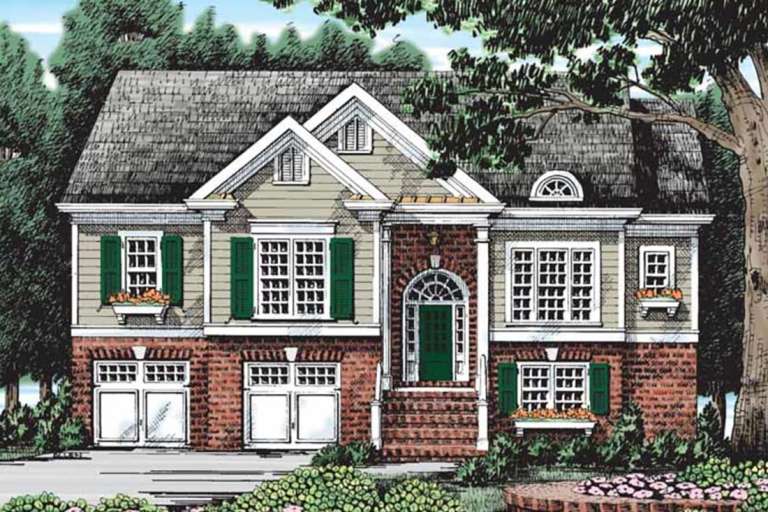 House Plan House Plan #23744 Front Elevation 