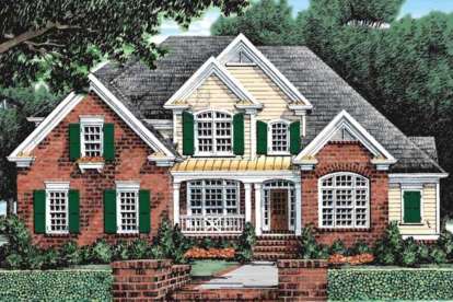 Traditional House Plan #8594-00398 Elevation Photo