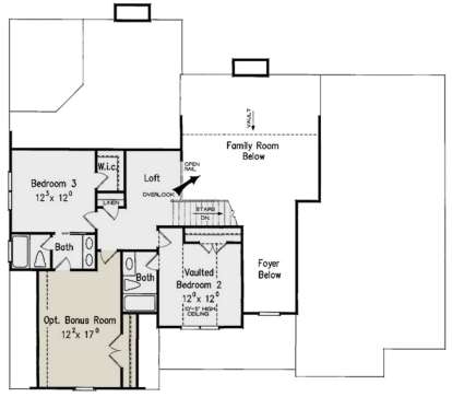 Second Floor for House Plan #8594-00398