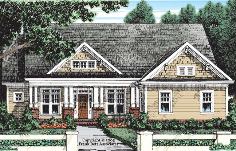 House Plan House Plan #23746 Front Elevation 