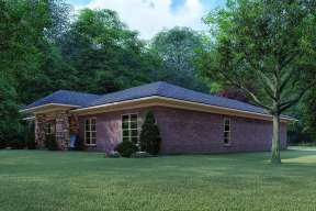 Ranch House Plan #8318-00128 Elevation Photo