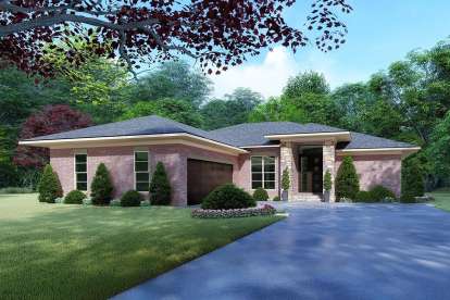 House Plan House Plan #23748 Front Elevation 