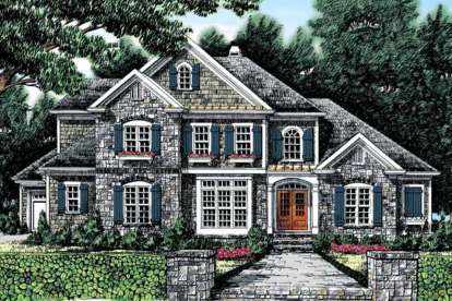Traditional House Plan #8594-00402 Elevation Photo