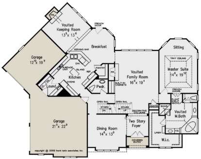Main Floor for House Plan #8594-00402
