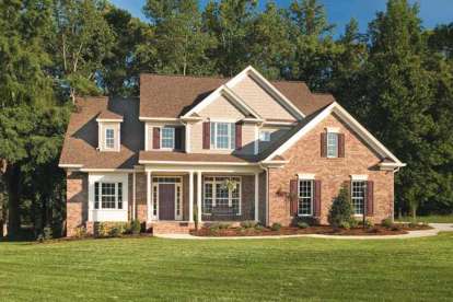 Traditional House Plan #8594-00403 Elevation Photo