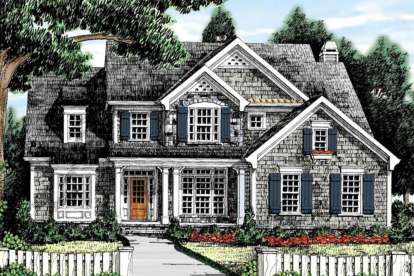 Traditional House Plan #8594-00403 Elevation Photo