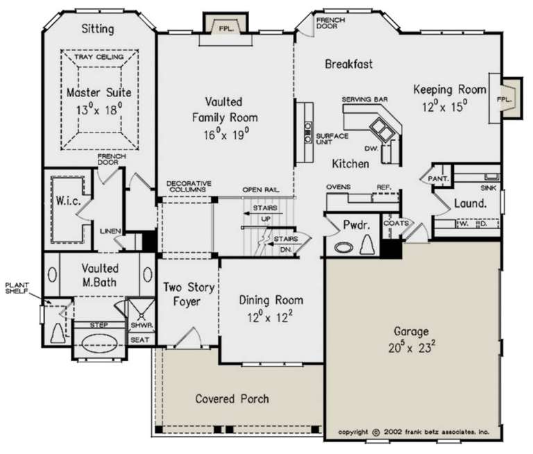 House Plan House Plan #23752 Drawing 1