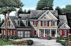 Traditional House Plan #8594-00404 Elevation Photo