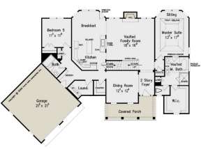 Main Floor for House Plan #8594-00404