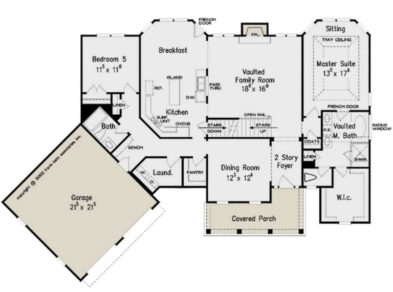 House Plan House Plan #23753 Drawing 1