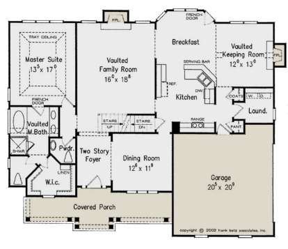 Main Floor for House Plan #8594-00406