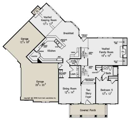 Main Floor for House Plan #8594-00407