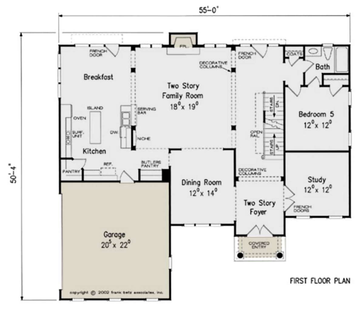 Main Floor for House Plan #8594-00408