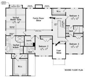 Second Floor for House Plan #8594-00408