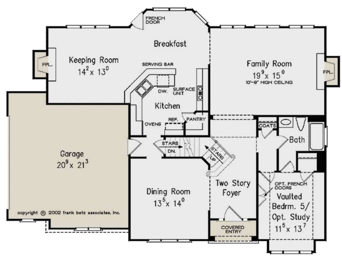 Main Floor for House Plan #8594-00409
