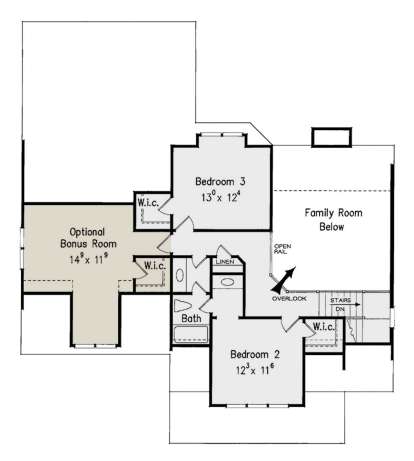 Second Floor for House Plan #8594-00412