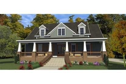 Country House Plan #1070-00266 Elevation Photo