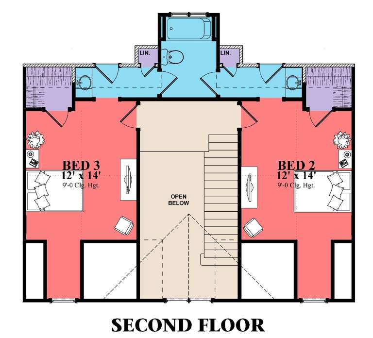 House Plan House Plan #23762 Drawing 2
