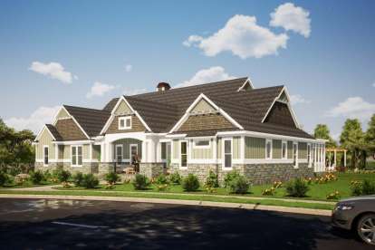 Craftsman House Plan #1070-00267 Elevation Photo