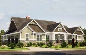 Craftsman House Plan #1070-00267 Elevation Photo