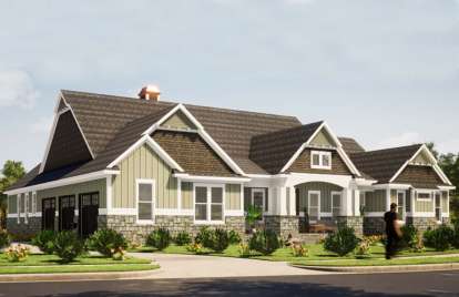 Craftsman House Plan #1070-00267 Elevation Photo